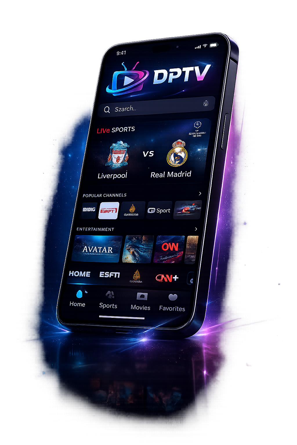 Application DPTV
